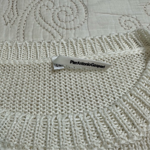 PierAntonioGaspari linen+cotton lightweight sweater - Picture 5 of 8